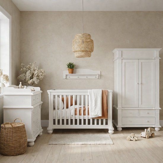 Born Lucky Bristol Babykamer 3 Delig Wit