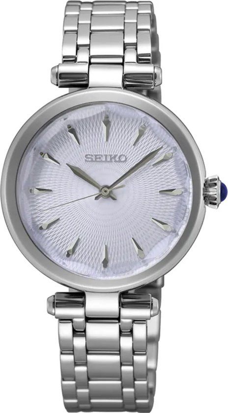 Seiko SRZ553P1 Dames Horloge - Zilverkleurig - Staal - 30 mm