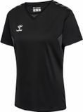 Hummel Hmlauthentic Pl Jersey S/S Woman Sportshirt Dames Zwart XXL