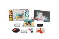 Lomography LomoApparat 35 mm groothoekcamera, Fluffy Omelet Edition, geïntegreerde flits- en kleurfilters, caleidoscoop-lens, close-uplens, splitzer, overdrukken en lange poses