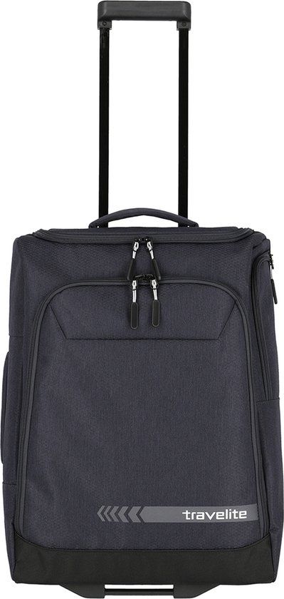 Travelite Kick Off Wheeled Duffle S - Dark Antracite - Hand Luggage - Grey