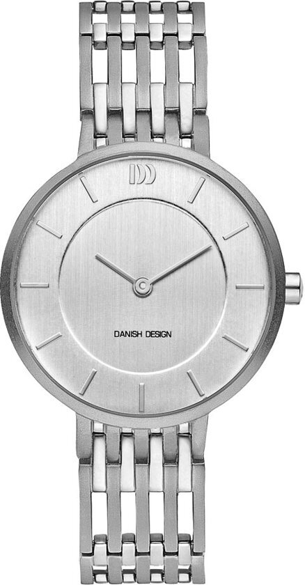 Danish Design IV62Q1174 horloge dames - grijs - titanium