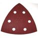 Kivec imp3140 - Schuurblok voor Deltaschuurmachiine 94 mm (6 stuks) Korrel 50 met Klittenbandsluiting 6 Gaten