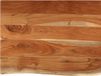 vidaXL Plateau de lavabo rectangulaire 80x60x3,8 bois d'acacia massif