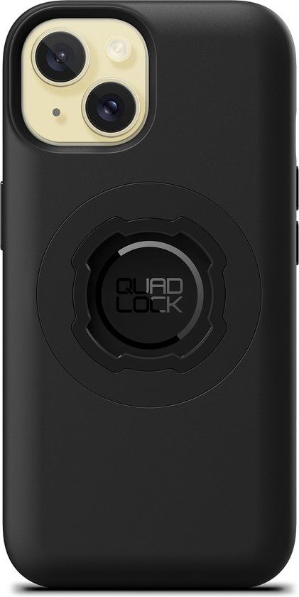 Quad Lock MAG | Telefoonhoesje | Geschikt voor Apple iPhone 15 | Zwart