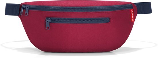 reisenthel Beltbag M Heuptas - Maat M - Polyester - 3L - Dark Ruby Bordeaurood;blauw