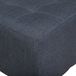Beliani ABERDEEN Ottomaan - Donkergrijs - Polyester - Design
