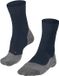 FALKE PL4 anti-blaar katoen functioneel materiaal paddelsokken heren blauw - maat 44-45
