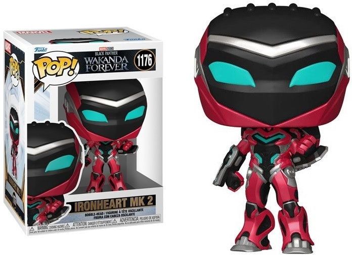 Funko Black Panther Wakanda Forever Pop Vinyl: Ironheart MK 2 - Polyester
