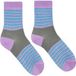 Paul Smith Chaussettes Rayure Crochet Mauve