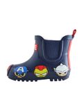 Next Regenlaarzen 'Marvel' navy / azuur / geel / knalrood