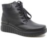 Hartjes COUNTRY BOOT - Zwarte Veterboots - Wijdte H - Leer - Maat 38.5