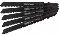Draper DT118B 92mm Jigsaw Blade Set (5 delig)