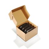 Master Massage Set van 4 grote ovale massagestenen van basalt - maat XXL - 11,5 x 7,5 x 2,7 cm - 100% natuursteen