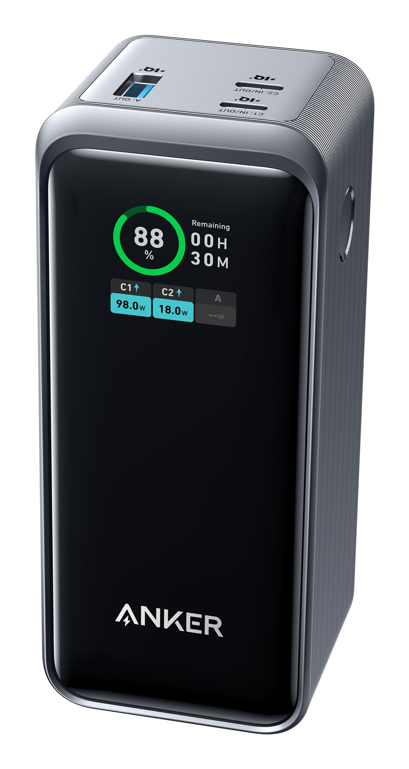 Anker Prime Powerbank 20000mAh - 200W - Zwart