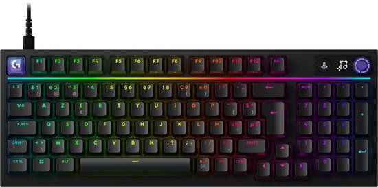 Logitech G G316 X 98 - Gaming Toetsenbord – Linear - USB C - AZERTY - Zwart