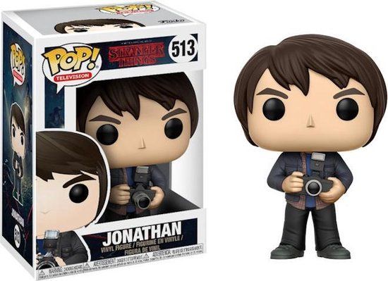 Funko: Pop! Stranger Things Jonathan with Camera - Verzamelfiguur