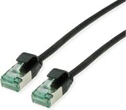ROLINE Recycled Material 21.45.3352 netwerkkabel Zwart 0,5 m Cat6a U/FTP (STP)