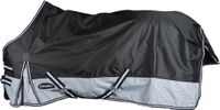 Pagony Tiger 100 Couverture d'hiver - Couverture pour cheval - Taille : 165 - Noir - Nylon