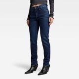 G-Star Ace 2.0 Slim Straight Wmn Dames Jeans Worn In Aster Blue