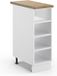Vicco Fame-Line Keukenrek – 30 cm, WB Eik Wit