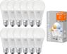 Ledvance 12 x LED Smart+ Leuchtmittel Birne A60 9W = 60W E27 matt 806lm Tunable White 2700K-6500K Dimmbar App Google Alexa WiFi