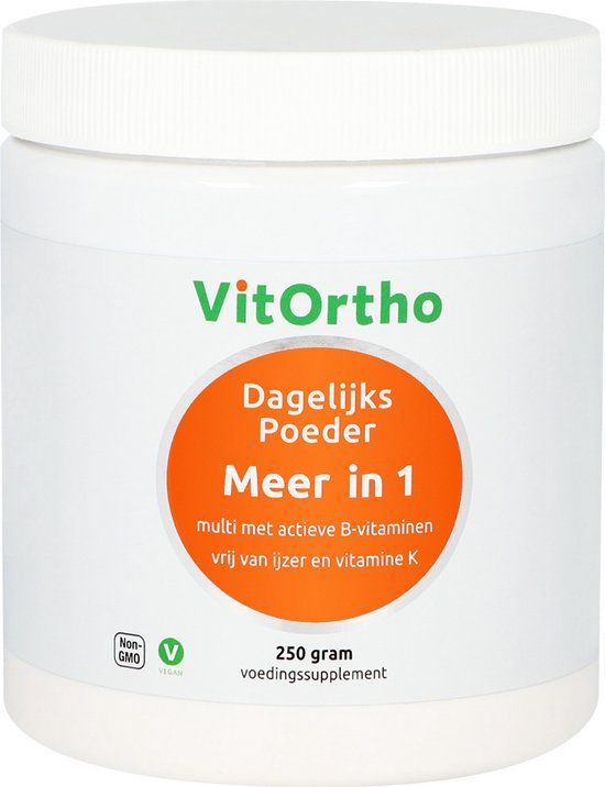 VitOrtho Meer-in-1 Dagelijks Poeder - 250 gr