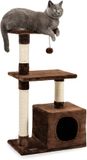 Lionto Kattenkrabpaal 85 cm, Bruin