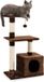 Lionto Kattenkrabpaal 85 cm, Bruin