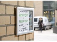 Franken Posterlijst Outdoor DIN A3 25mm Profiellijst Zilver Aluminium