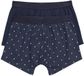JP 1880 - Heren - Midpants FLEXNAMIC® OEKO-TEX set van 2 onderbroek - Navy blauw - Maat XL