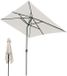 Merkloos Rechthoekige parasol 1,4 x 2,1 m crème