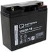 Q-Batteries 12LCP-19/12V- 19Ah loodaccu type AGM Deep Cycle VRLA