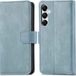 iMoshion Hoesje Samsung Galaxy A35 - Book Case - Lichtblauw - Met Pasjeshouder