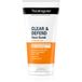 Neutrogena Clear & Defend Face Scrub - Peeling Pro Problematickou Pleť