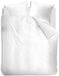 Auping Clear white satin Dekbedovertrek - Tweepersoons 240 x 220 cm - Katoensatijn - Wit