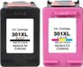 HP Cartouches d'encre set, compatibel met HP 301 XL, noir + couleur