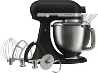 KitchenAid Artisan Plus 5KSM50PKVEBK Keukenmachine - 4,7 Liter - 325W - Kantelbare Motorkop - Gietijzer Zwart (Cast Iron Black)