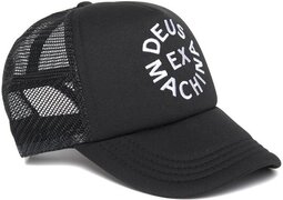 Deus Ex Machina DEUS Trucker pet Circle logo - black