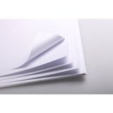 Clairefontaine 33017C Riem Bristolpapier - 125 Vellen Wit Bristolpapier Geruit Kleine Ruitjes Extra Glad - 50x65 cm 205g