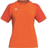 Erima Wings Shirt Korte Mouw Dames - Oranje / Mandarine | Maat: 34