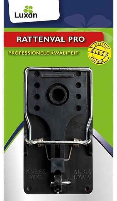 Luxan Rattenval Pro - Zwart