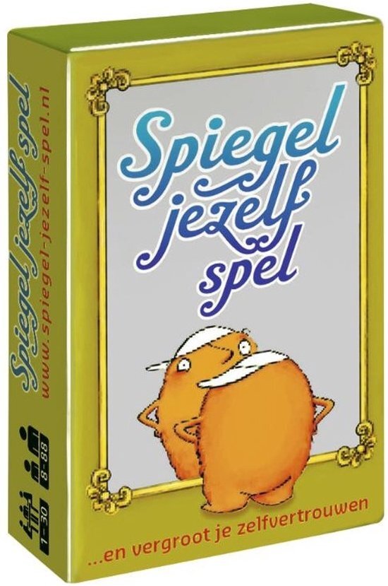 Dubbelzes Uitgeverij Spiegel Jezelf Spel, Vergroot Je Zelfvertrouwen Kaartenset