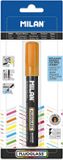 Milan Fluoglass Markeerstift Wisbare inkt Oranje PVC