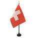 AZ FLAG Tafelvlag Zwitserland 15x10 cm