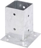 GAH Alberts Opschroefbare voetplaat Staal Zilver 134 mm