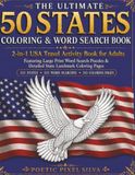 THE ULTIMATE 50 STATES COLORING & WORD SEARCH BOOK