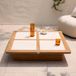 NOUS Garden Ventana table basse en teck (100x100)