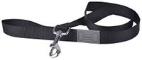 Wouapy Hondenriem Basic Line 12mm/120m zwart