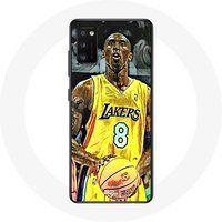 Maniacase Etui voor Oppo A16 Kobe Bryant Dunk lakers 8 NBA Black
